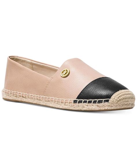 women's michael michael kors kendrick slip-on espadrille flats|kendrick espadrille leather slip on.